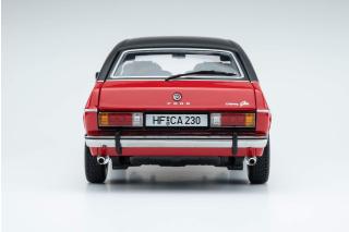 Ford Capri II Ghia 3.0 (1974 - 1977)  - spanisch red with vinyl top black Touring Modelcars 1:18 Metallmodell  - Türen, Motorhaube und Kofferraum zu öffnen!